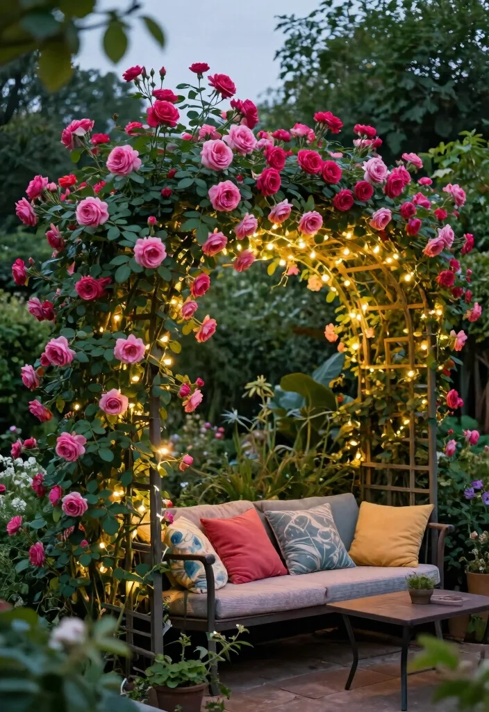 14 Backyard Privacy Ideas for a More Peaceful Outdoor Space 9. Creative Use of Trellises 0