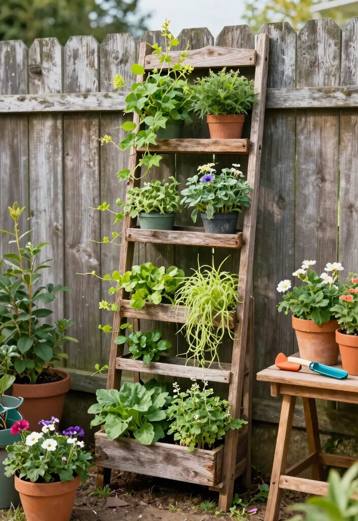 14 Cheap Backyard Ideas That Look Stylish on a Budget 1. Vertical Garden Trellis 0