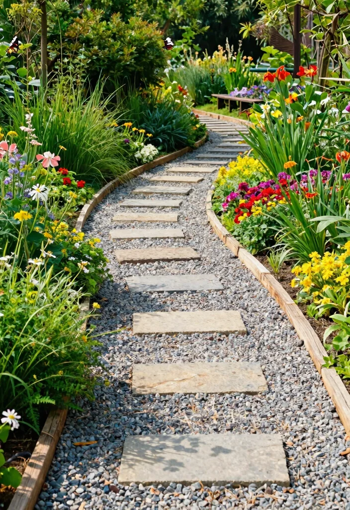 14 Cheap Backyard Ideas That Look Stylish on a Budget 8. Garden Pathways 0