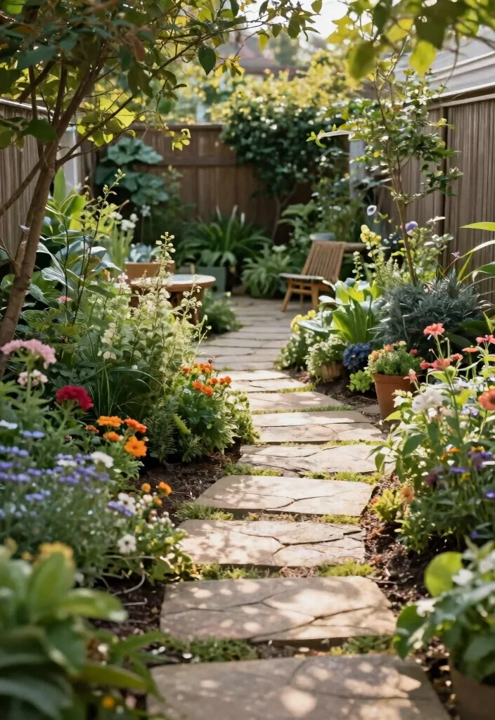 14 Cozy Backyard Ideas to Create a Relaxing Outdoor Retreat 6. Intimate Garden Paths 0