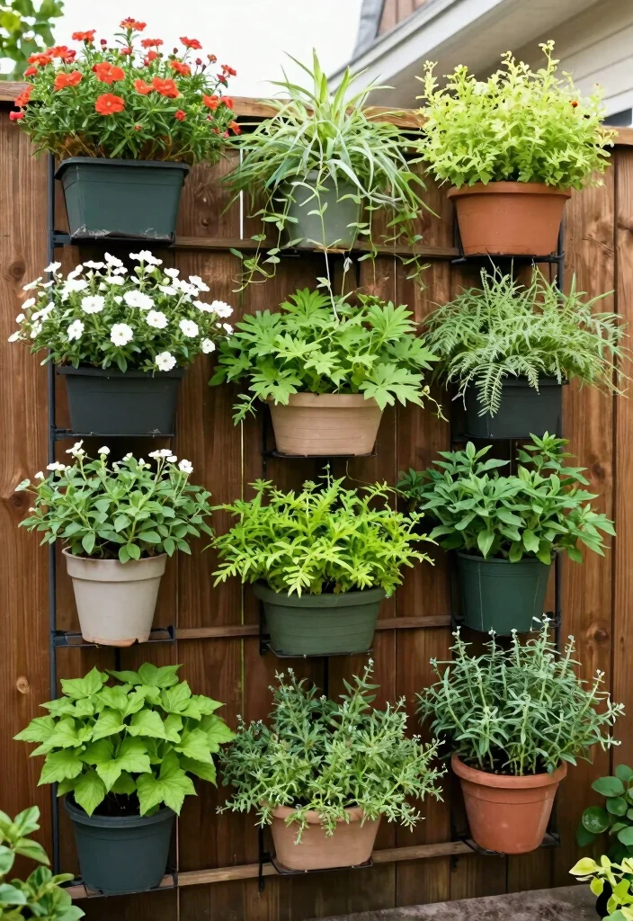 14 Cozy Backyard Ideas to Create a Relaxing Outdoor Retreat 8. Vertical Gardens for Small Spaces 0
