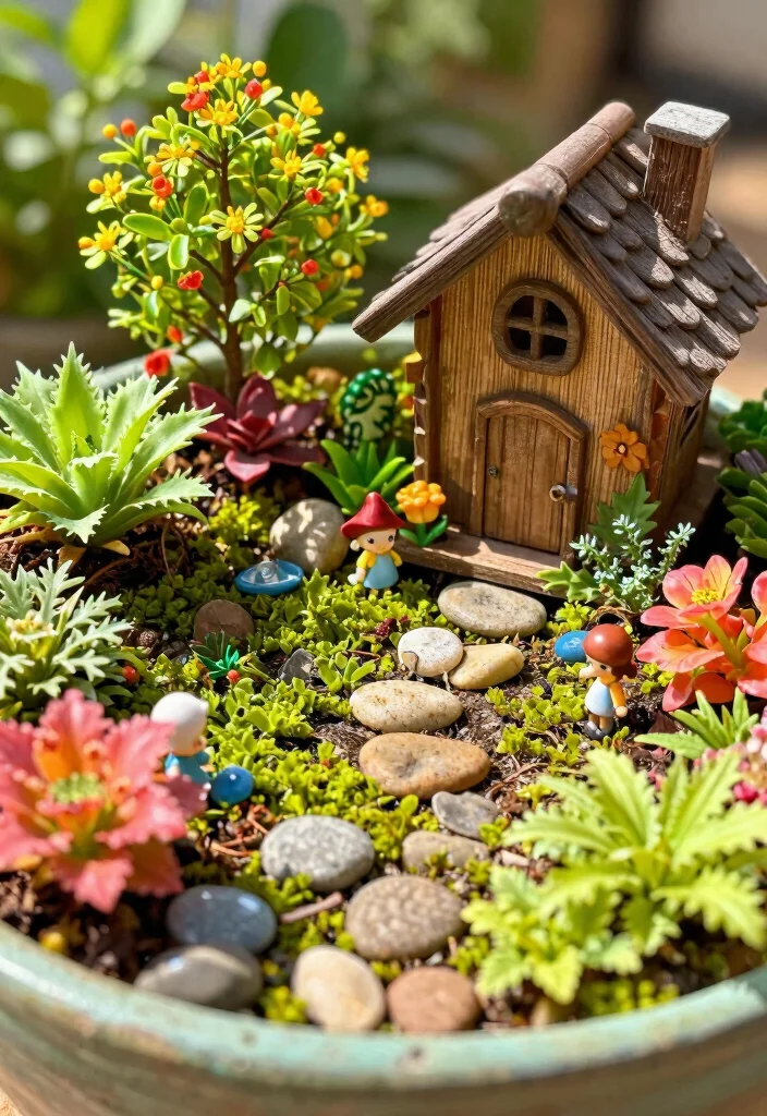 14 Easy Backyard Ideas on a Budget for Quick Makeovers 12. Miniature Fairy Gardens 0