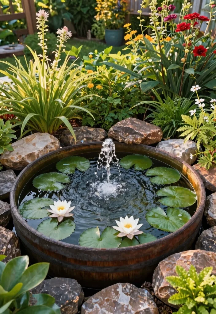 14 Easy Backyard Ideas on a Budget for Quick Makeovers 8. Water Feature on a Budget 0