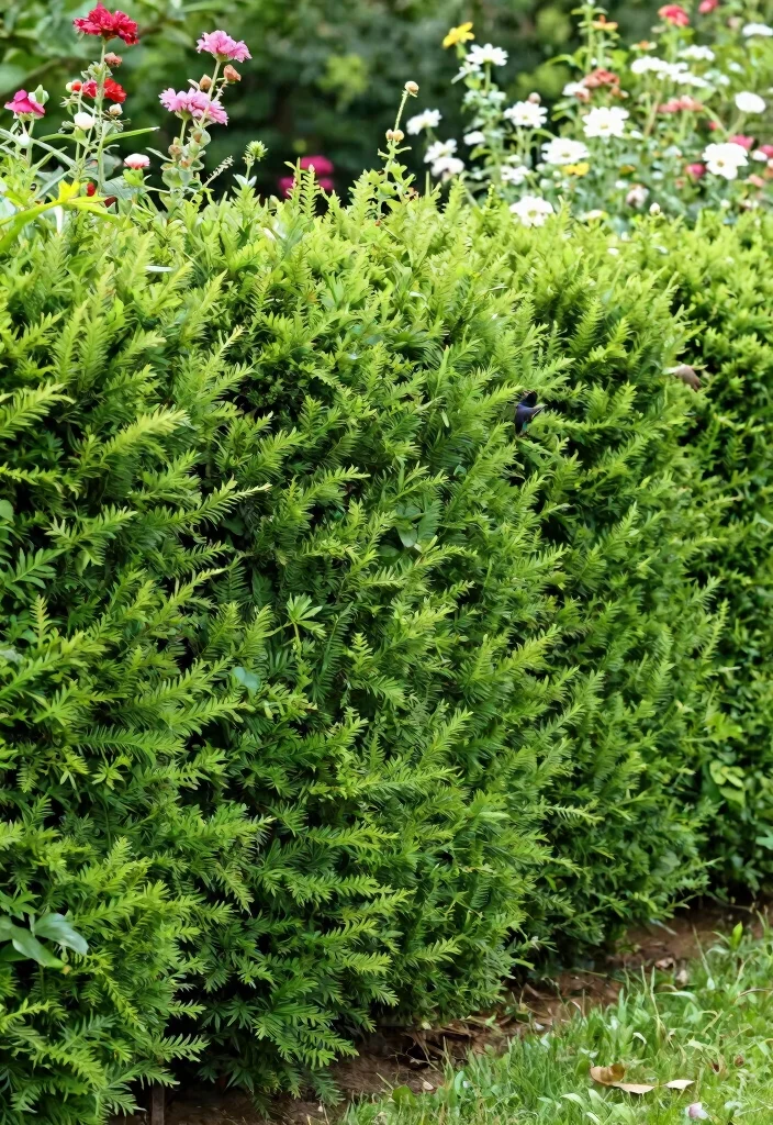 14 Fence Ideas to Add Privacy Style and Structure to Your Yard 10. Living Fence with Hedges 0