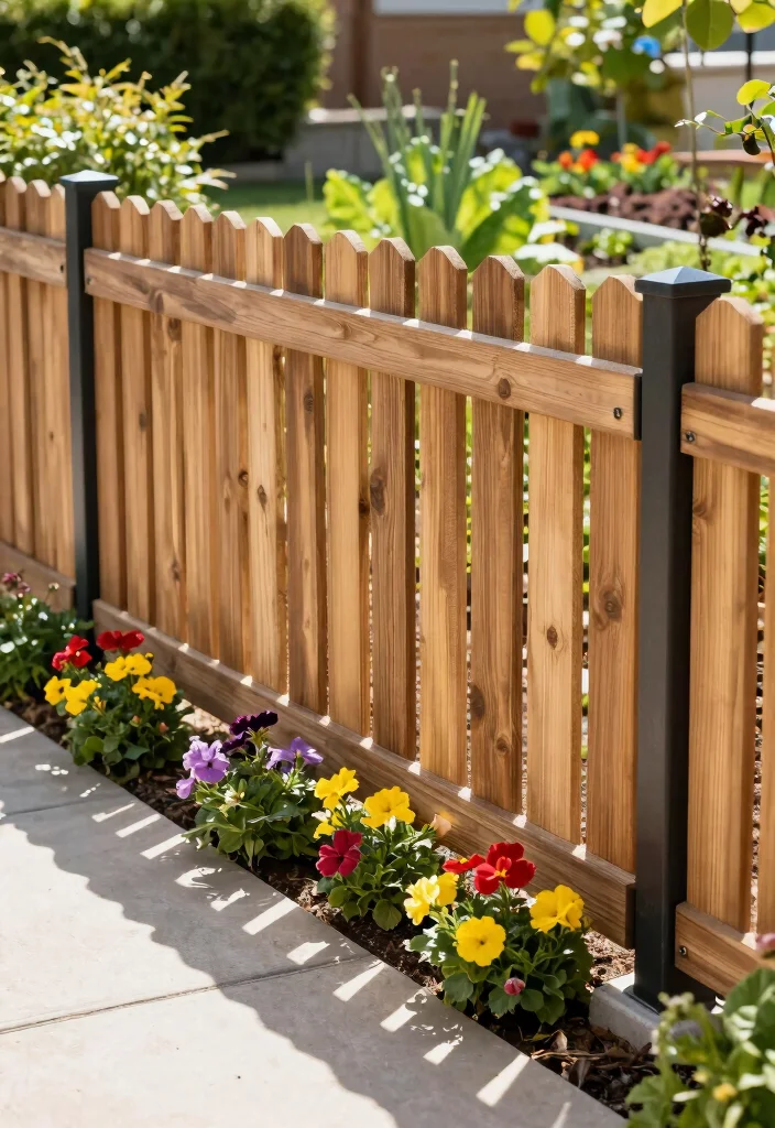 14 Garden Fence Ideas That Balance Beauty and Function 13. Eco Friendly Composite Fences 0