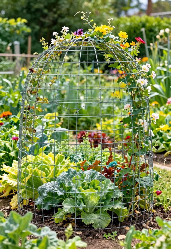 14 Garden Fence Ideas That Balance Beauty and Function 7. Decorative Wire Fencing 0