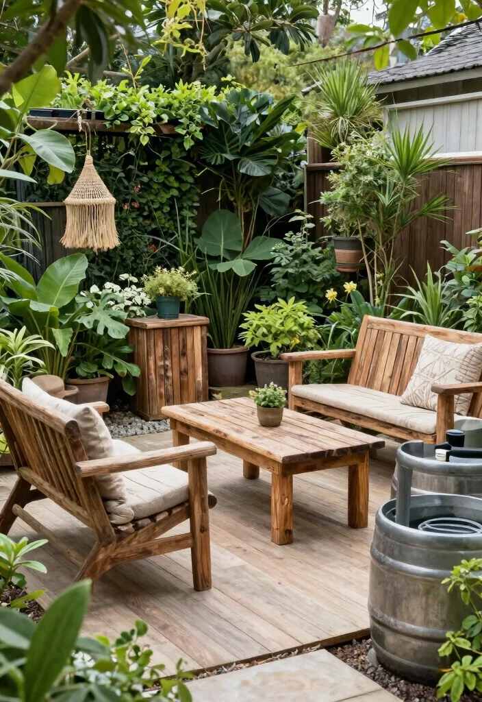 14 Garden Patio Ideas for Relaxed Outdoor Living 60 14 Garden Patio Ideas for Relaxed Outdoor Living 10. Eco Friendly Options 0