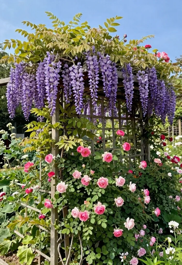 14 Garden Trellis Ideas for Climbing Plants and Vines 41 14 Garden Trellis Ideas for Climbing Plants and Vines 11. Garden Fence Trellis 0