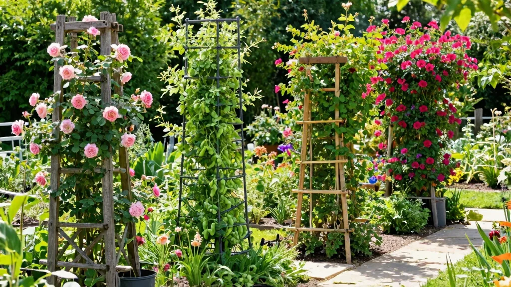 14 Garden Trellis Ideas for Climbing Plants and Vines