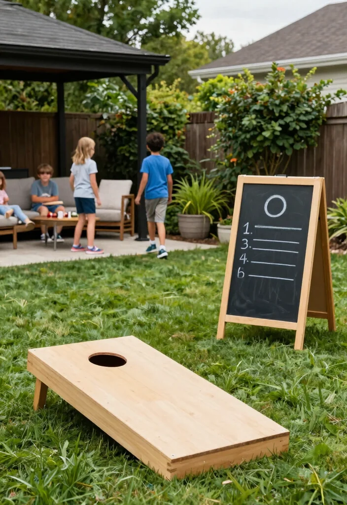 14 Inexpensive Backyard Ideas That Still Feel Complete 14. Outdoor Games Area 0