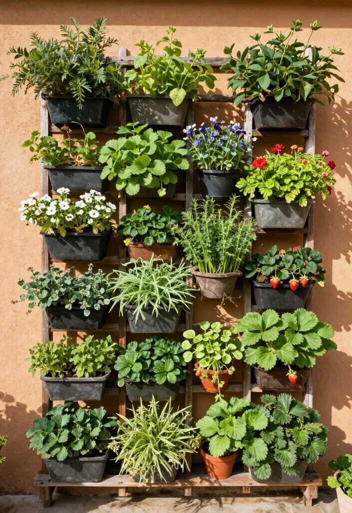 14 Outdoor Backyard Ideas for Everyday Living 1. Vertical Garden Wall 0