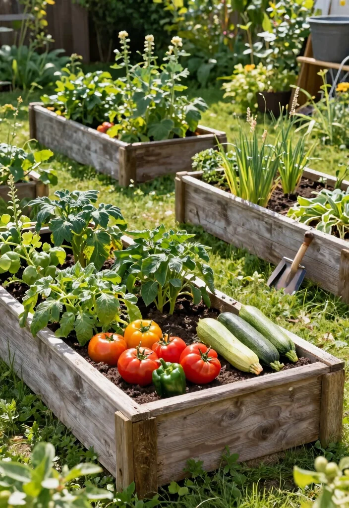 14 Outdoor Backyard Ideas for Everyday Living 6. Raised Garden Beds 0