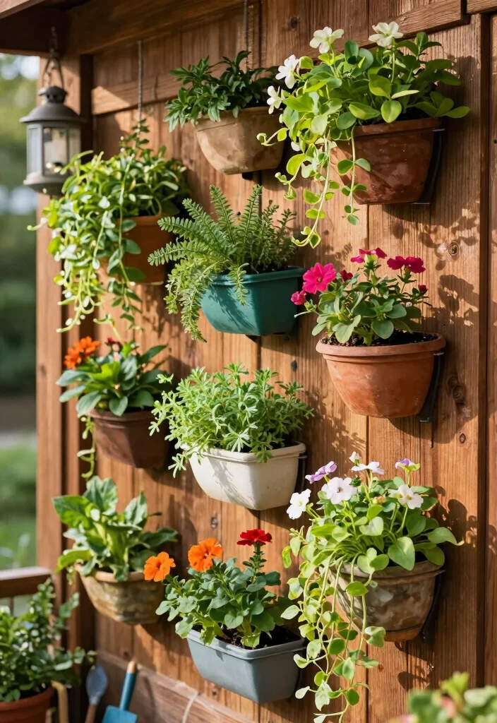 14 Outdoor Patio Ideas for Backyards of Any Size 1. Vertical Gardens for Limited Space 0
