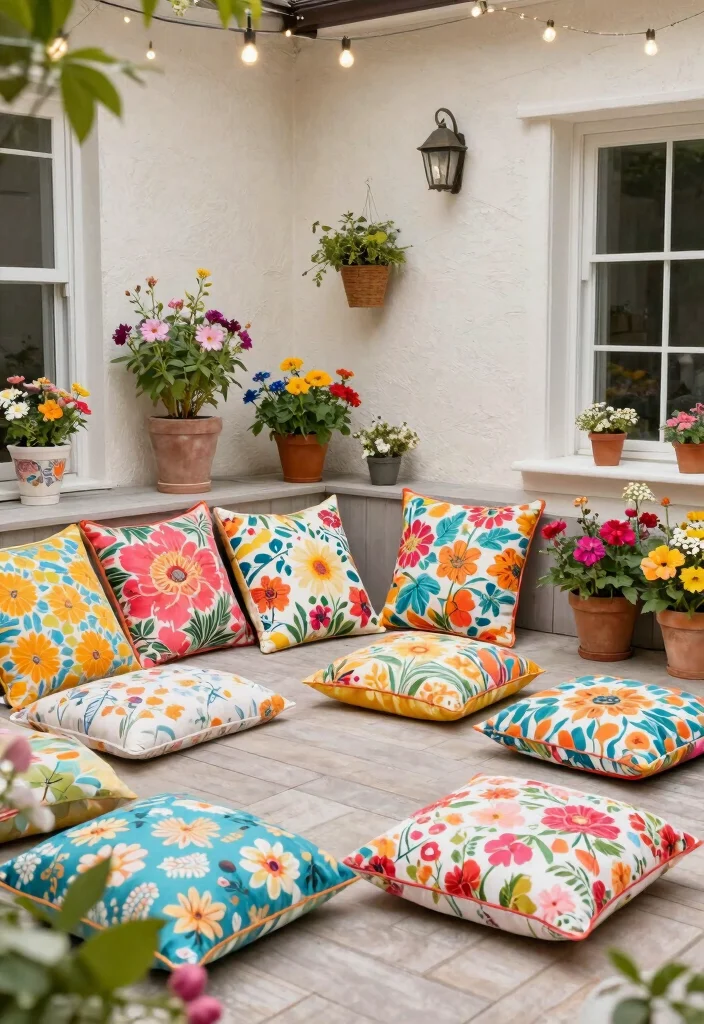 14 Outdoor Patio Ideas for Backyards of Any Size 12. Seasonal Decor Swaps 0