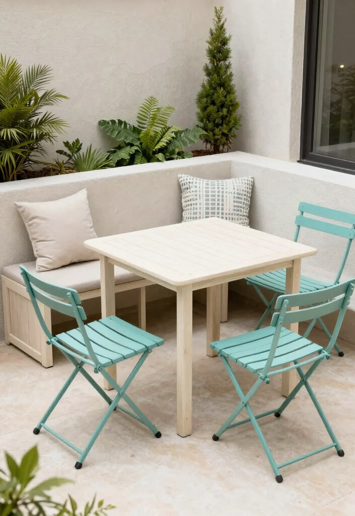 14 Outdoor Patio Ideas for Backyards of Any Size 3. Multi Functional Furniture 0