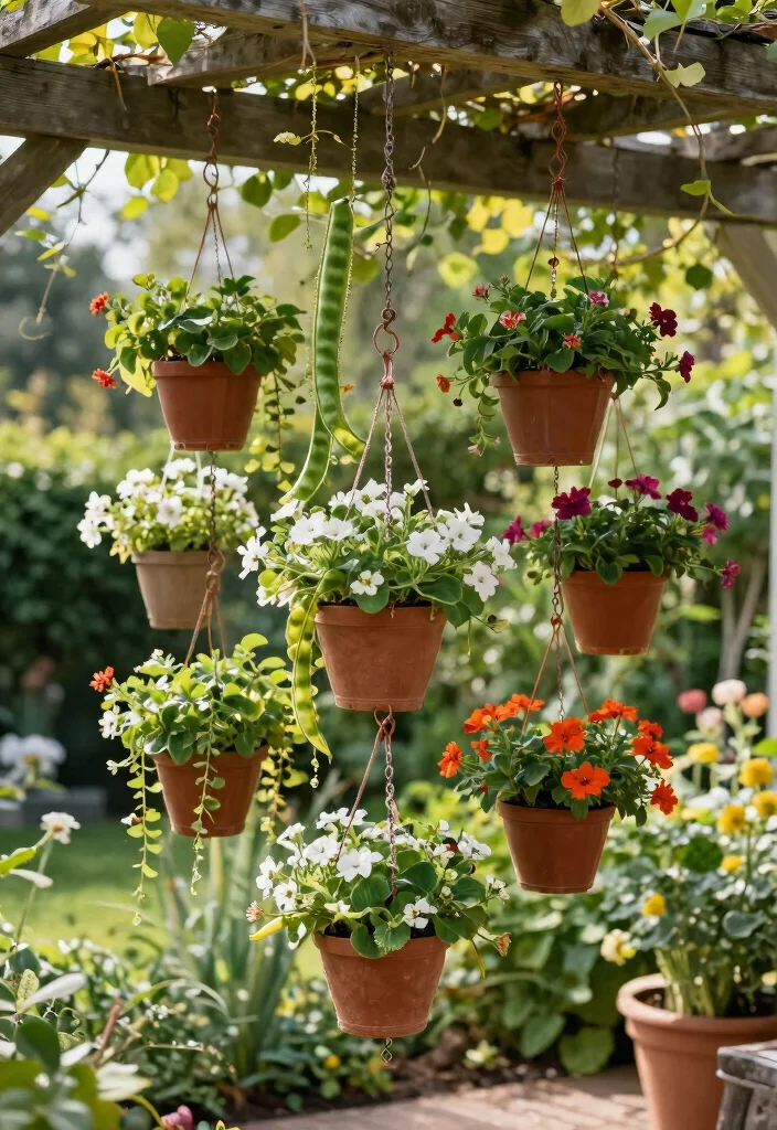14 Outdoor Trellis Ideas for Backyards of Any Size 14. Hanging Trellis Design 0