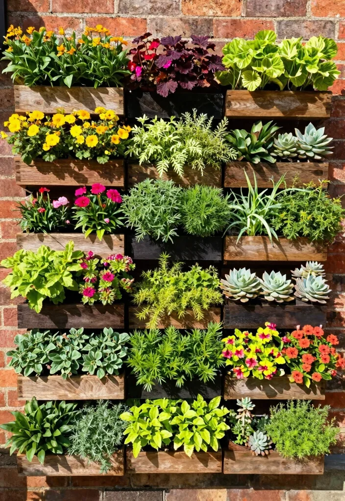 14 Outdoor Trellis Ideas for Backyards of Any Size 2. Vertical Garden Wall 0