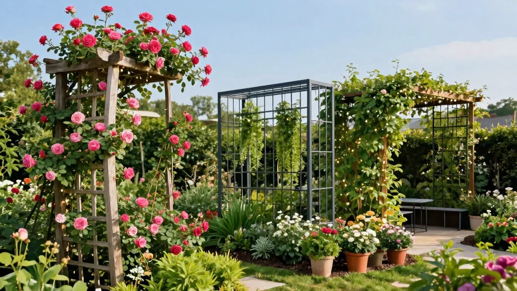 14 Outdoor Trellis Ideas for Backyards of Any Size