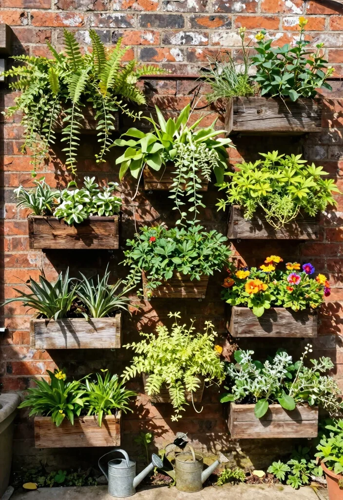 14 Outside Patio Ideas for Casual Outdoor Living 1 14 Outside Patio Ideas for Casual Outdoor Living 1. Vertical Garden Magic 0