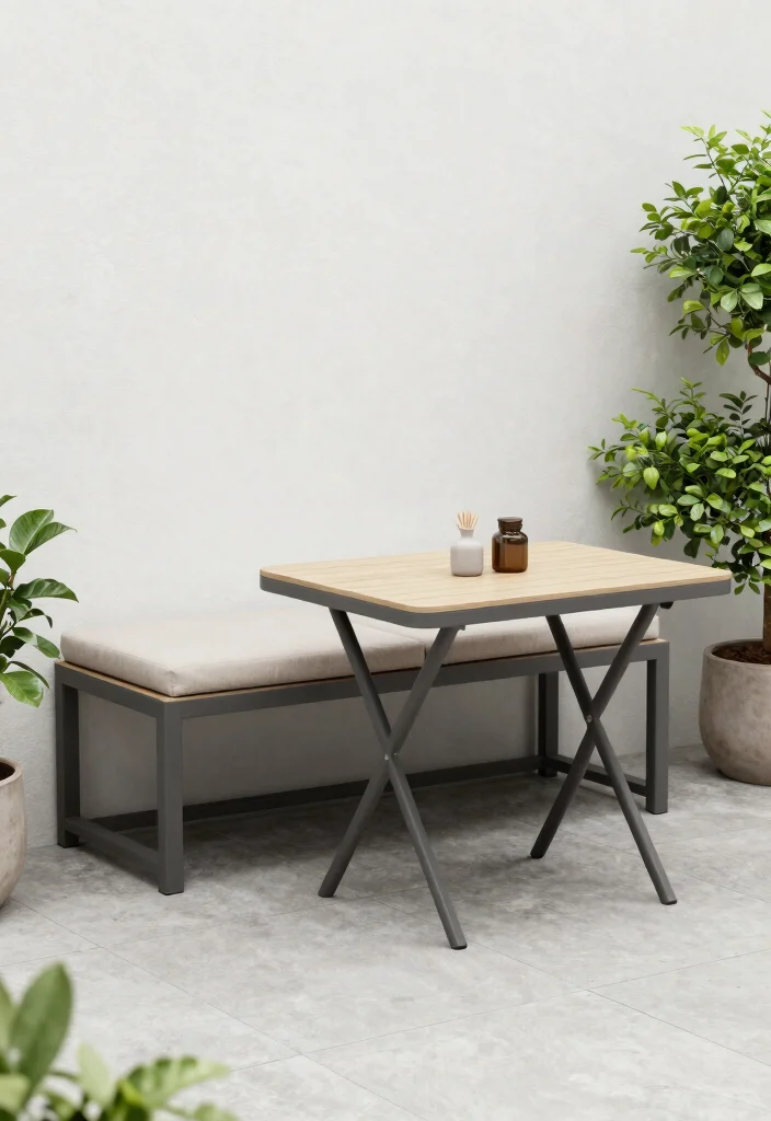 14 Patio Decorating Ideas to Refresh Your Outdoor Space 25 14 Patio Decorating Ideas to Refresh Your Outdoor Space 5. Multi Functional Furniture 0