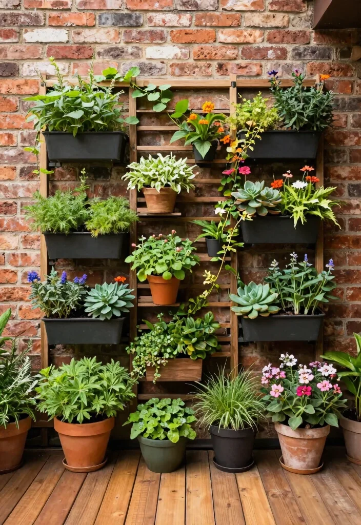 14 Patio Ideas That Work for Any Backyard Size 1. Vertical Gardens 0