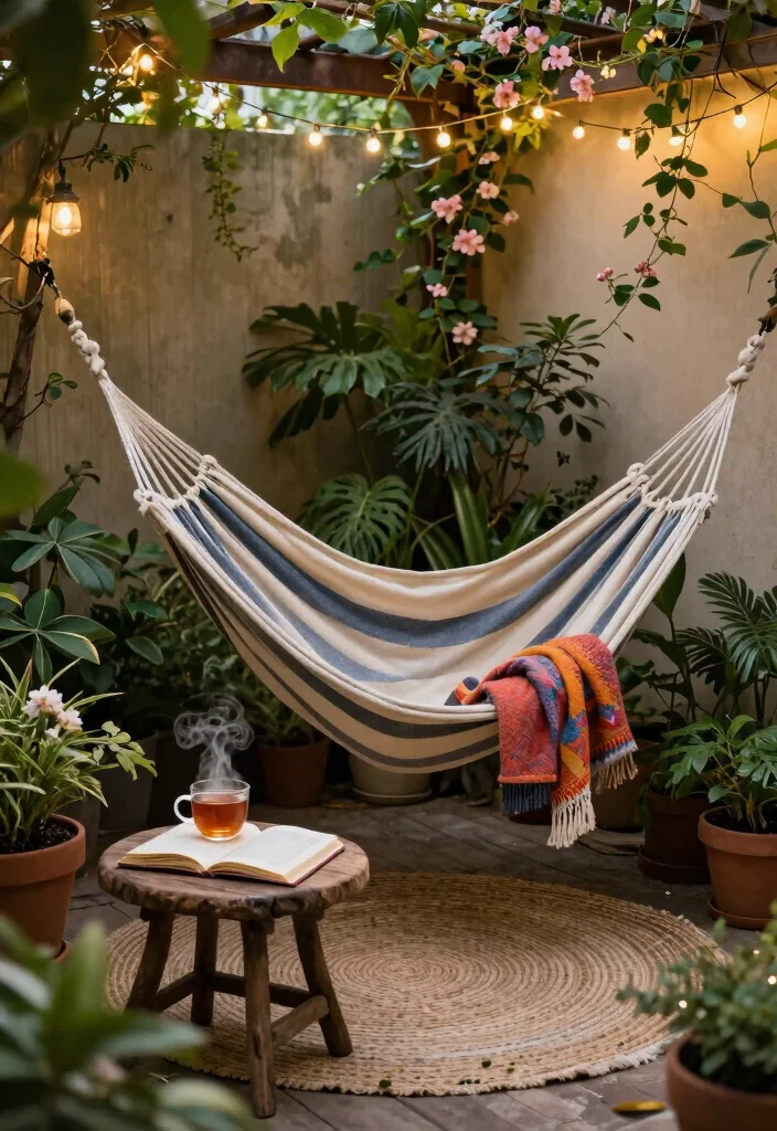 14 Patio Ideas That Work for Any Backyard Size 3. Cozy Nooks 0