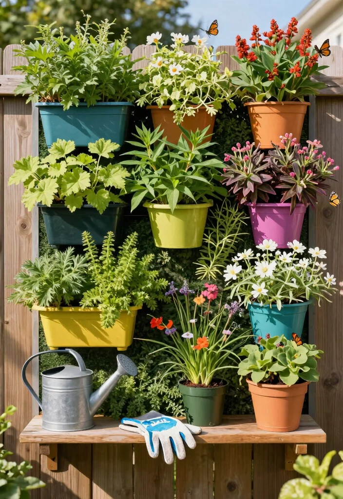 14 Small Backyard Ideas That Make Limited Space Feel Bigger 1. Vertical Garden Wall 0
