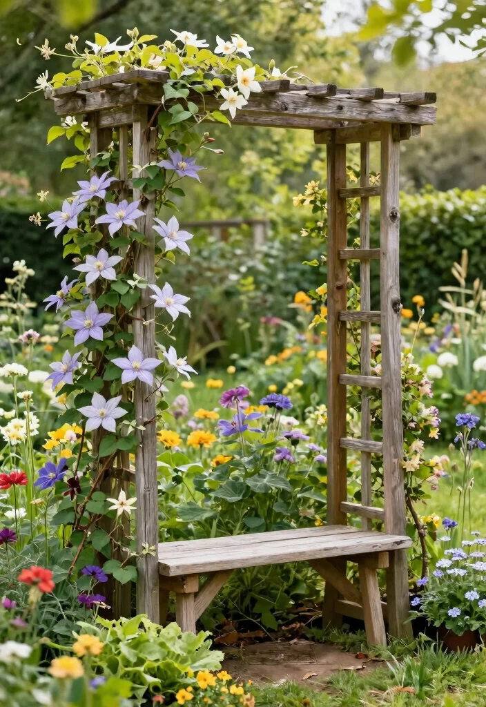 14 Trellis Ideas for Privacy Using Climbing Vines 2 14 Trellis Ideas for Privacy Using Climbing Vines 1