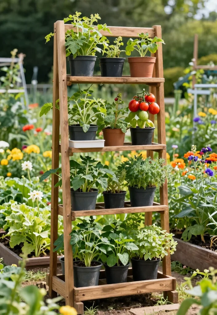 14 Vegetable Garden Trellis Ideas for Higher Yields 10. Vertical Garden Frame 0