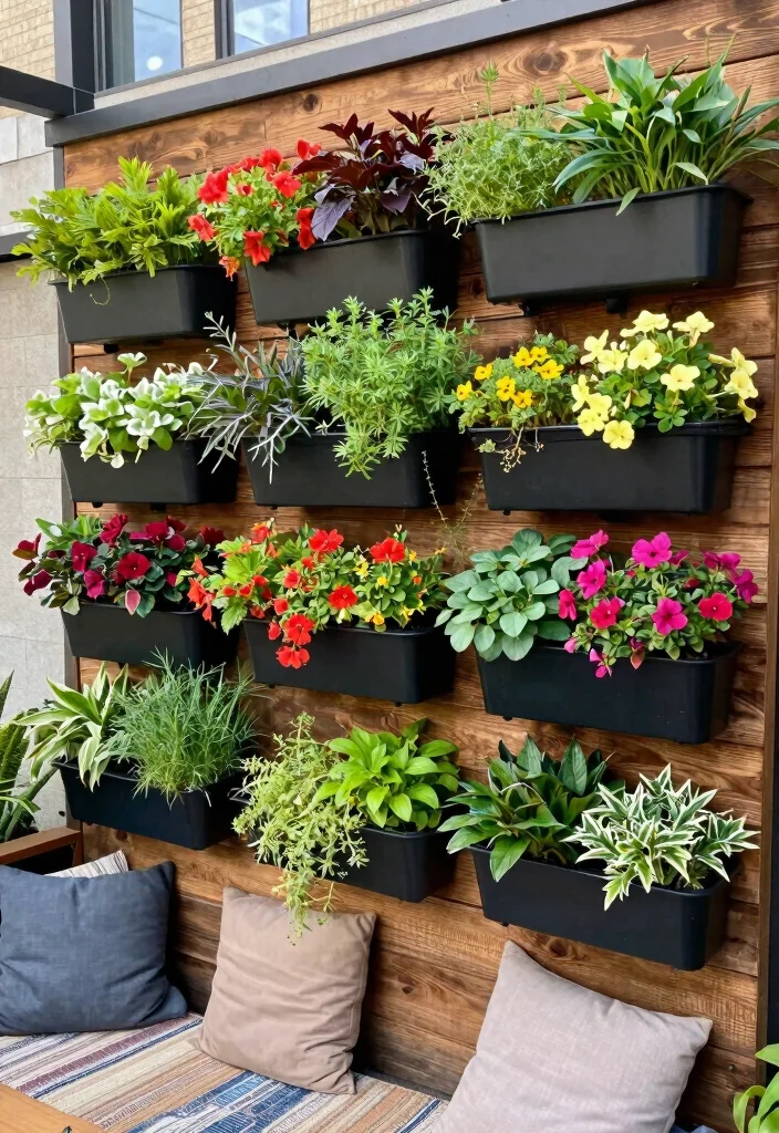 16 Backyard Ideas for Stylish and Functional Outdoor Living 1. Vertical Gardens Maximize Your Space 0