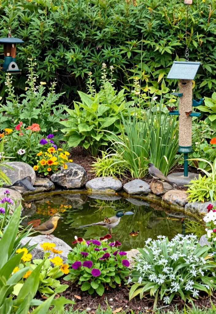 16 Backyard Ideas for Stylish and Functional Outdoor Living 14. Wildlife Habitat Encourage Nature 0