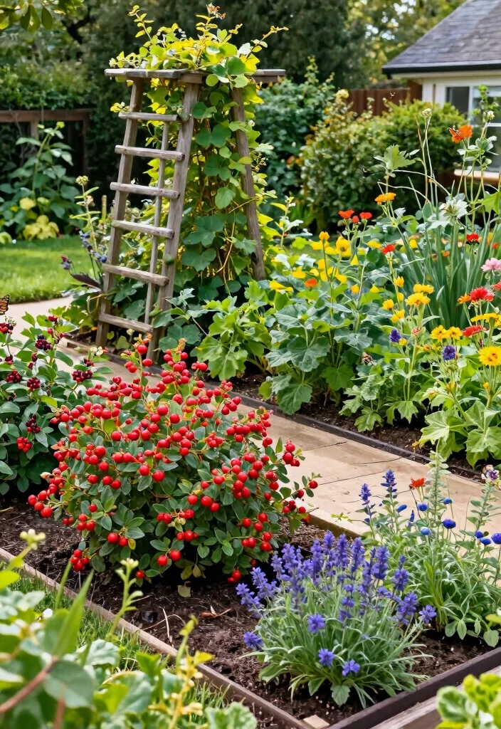 16 Backyard Ideas for Stylish and Functional Outdoor Living 4. Edible Landscaping Beautiful Delicious 0