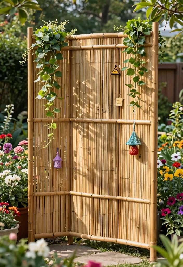 16 Backyard Ideas on a Budget That Still Look High End 15. Decorative Garden Screens 0