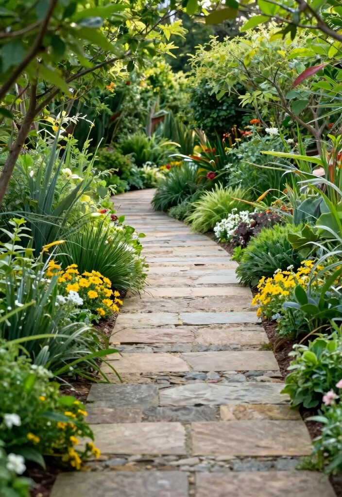 16 Backyard Ideas on a Budget That Still Look High End 4. Garden Pathway 0