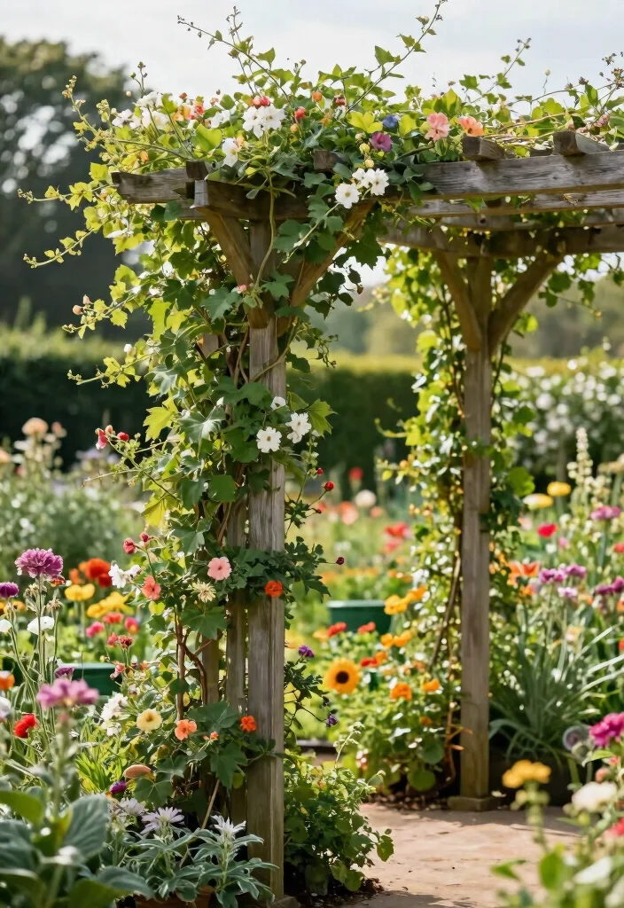 16 Backyard Ideas on a Budget That Still Look High End 9. Garden Trellis 0