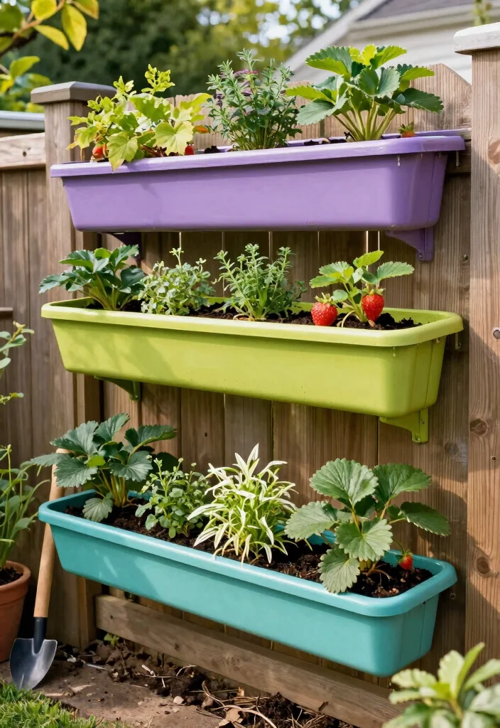 16 Outdoor Planter Ideas for Stylish and Functional Garden Spaces 12. Gutter Planters 0