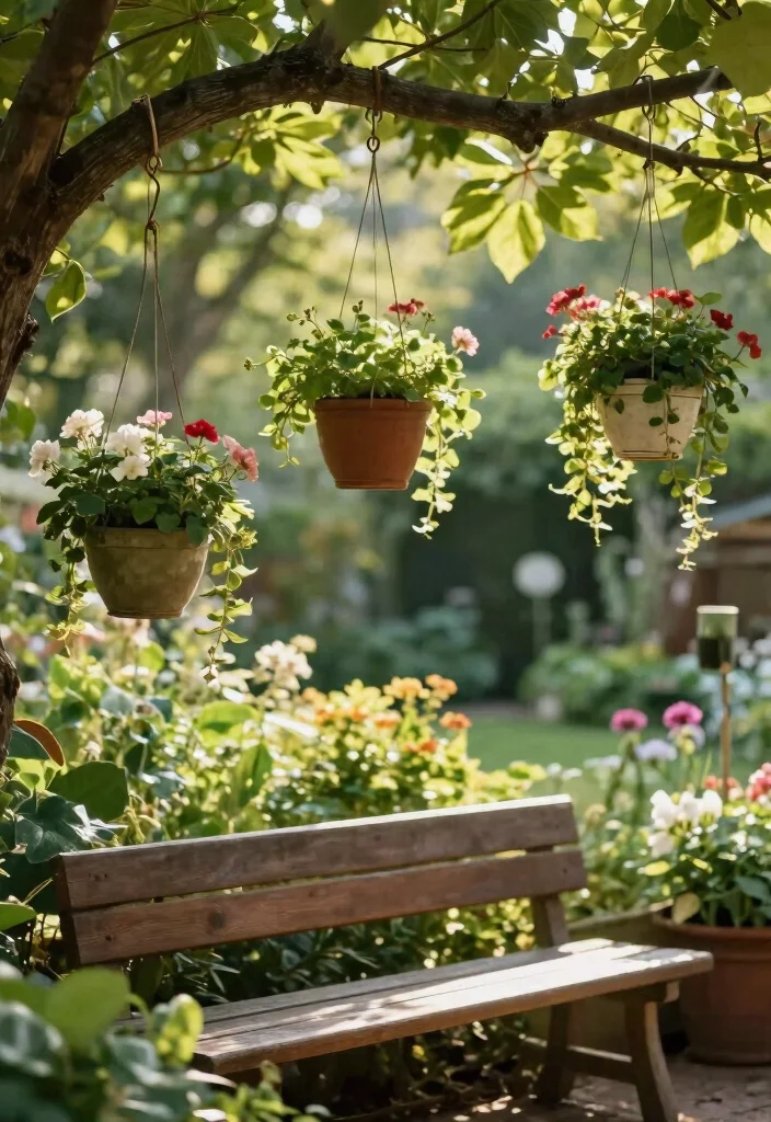 16 Outdoor Planter Ideas for Stylish and Functional Garden Spaces 3. Hanging Planters 0