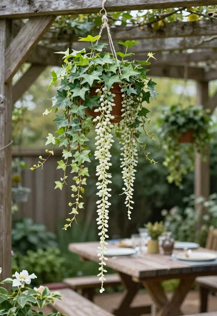 16 Trellis Ideas for Vertical Gardens That Save Space and Look Great 14. Hanging Garden Trellis 0