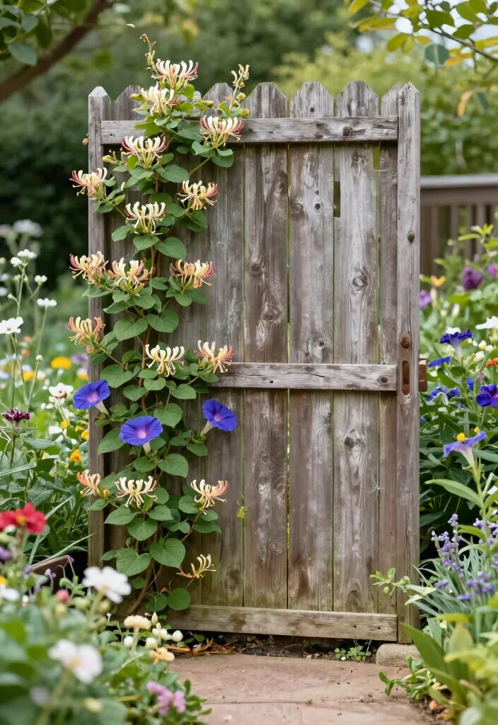16 Trellis Ideas for Vertical Gardens That Save Space and Look Great 16. Recycled Fence Panel Trellis 0