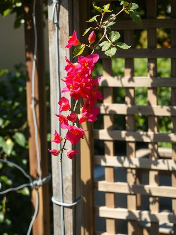 anchoring bougainvillea for stability