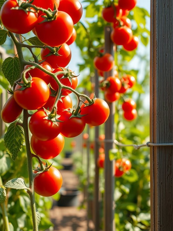 choosing tomato trellis framework wisely