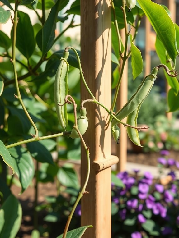 climbing pea trellis advantages