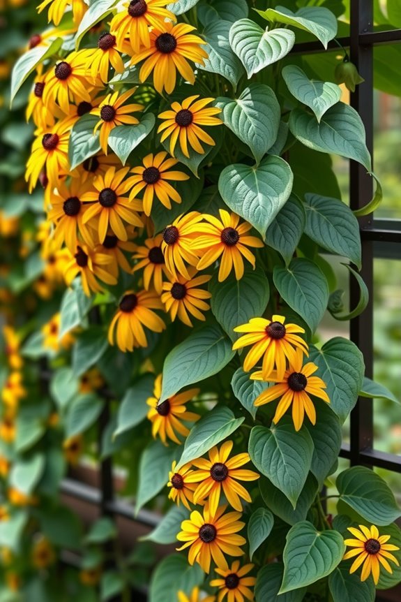 continuous blooms fast climbing vine