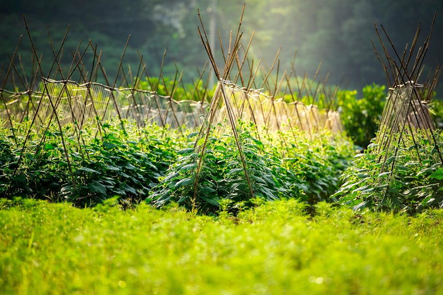cucumber trellis height and build guidance