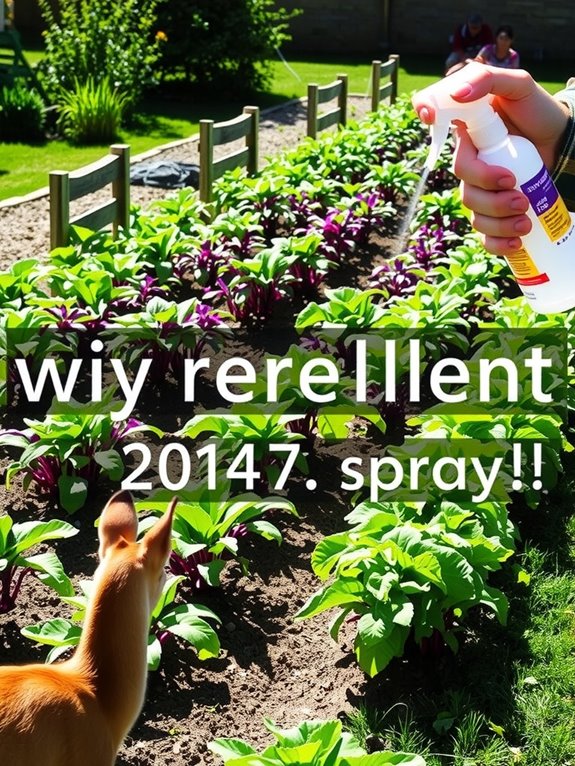 diy deer repellent spray for potatoes