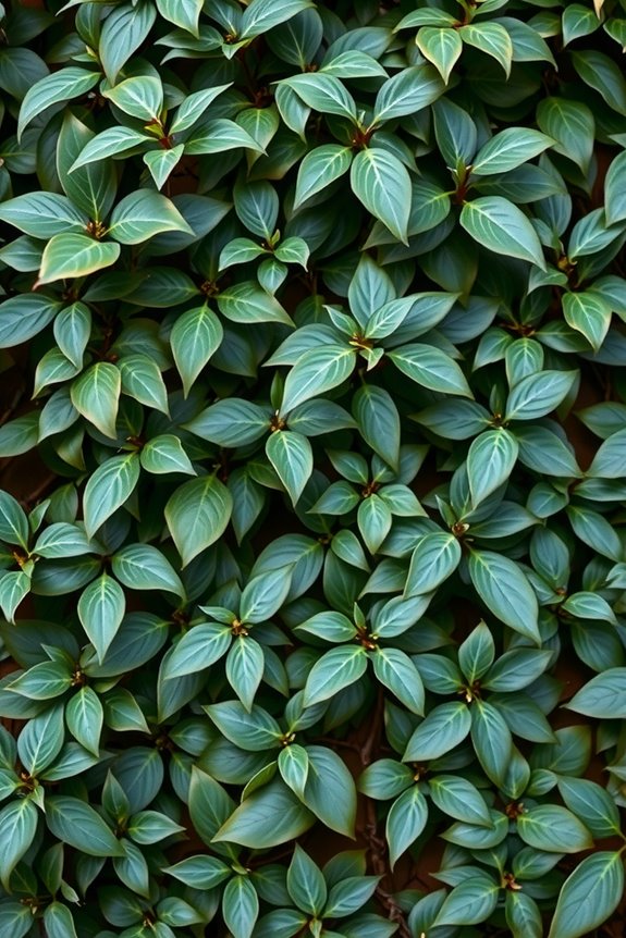 evergreen ivy provides fast dense coverage