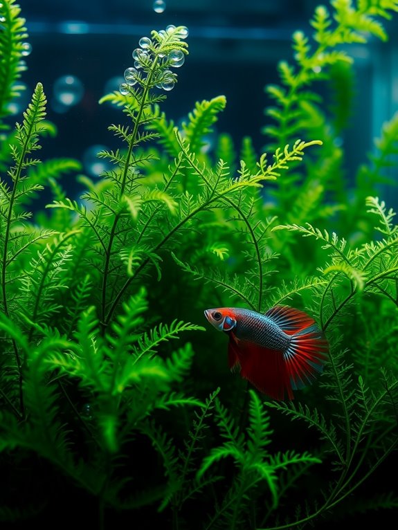 fast growing water sprite for betta shelter