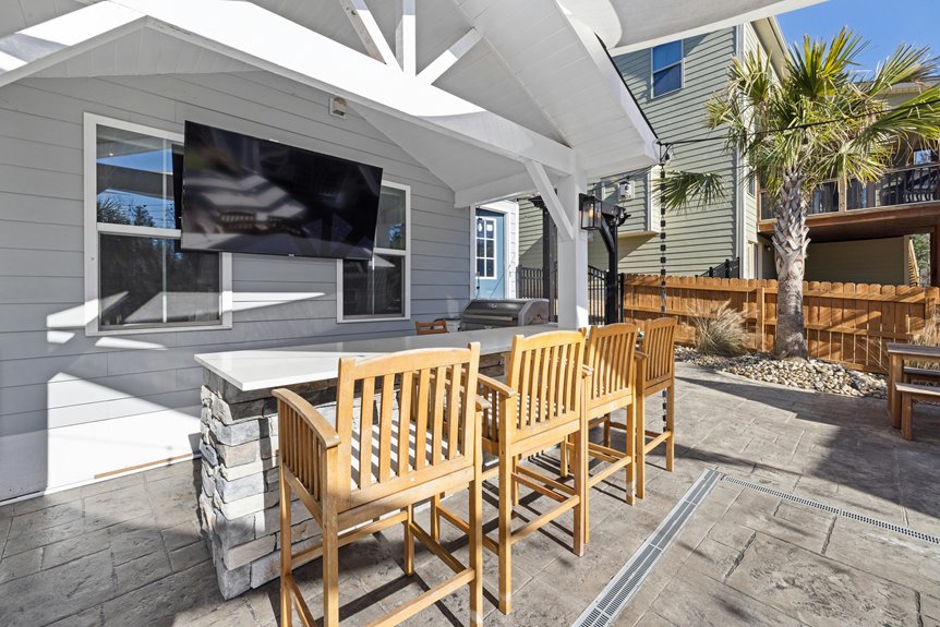 five good patio sizes described