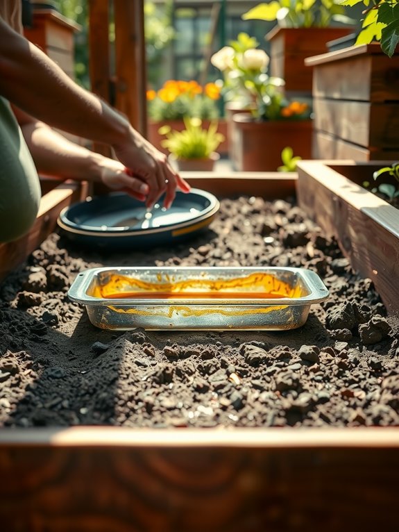 food safe hdpe liner above soil liner