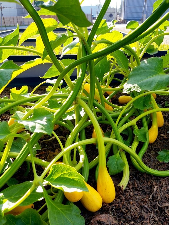 ground sprawl favored in some squash scenarios